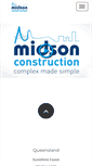 Mobile Screenshot of midsonconstruction.com.au